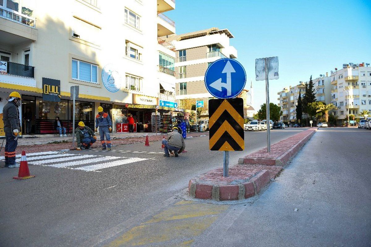 Şirinyalı'da yeni trafik düzenlemesi