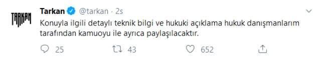 Tarkan, 13 yıldır imar izni alamadığı arsaya ilişkin açıklama yaptı
