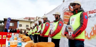 Türkiye'nin ilk ve tek Sucuk Ekmek Yeme Yarışması 'Sucukla Patla' üçüncü kez yine Erciyes'te