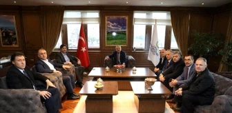 Bem-Bir-Sen Genel Başkanı Uslu'dan, Büyükşehir Belediye Başkanı Güler'e ziyaret