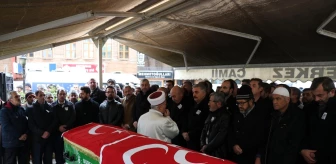 Bursa'da hayatını kaybeden MHP İlçe Başkanı Beysir, toprağa verildi