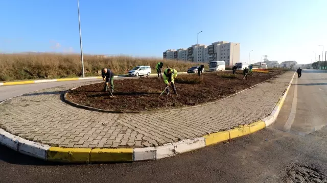 Körfez Emlak Konut kavşağına çevre düzenlemesi
