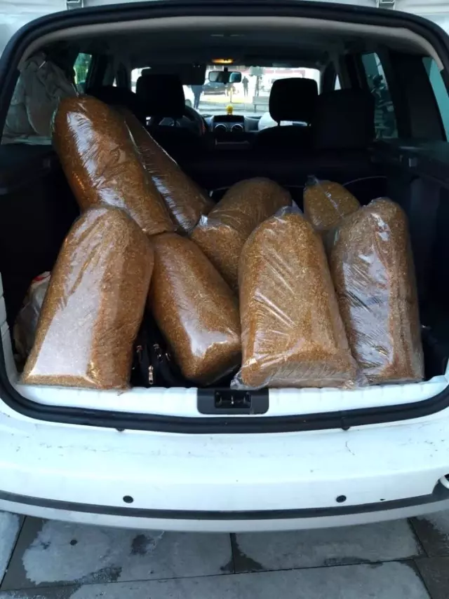 Adana'da 135 kilo kaçak tütün ele geçirildi