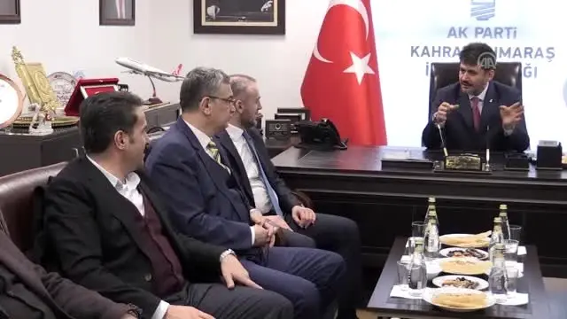 AK Parti Genel Başkan Yardımcısı Kandemir Kahramanmaraş'ta ziyaretlerde bulundu AK Parti Genel Başkan Yardımcısı Kandemir Kahramanmaraş'ta ziyaretlerde bulundu