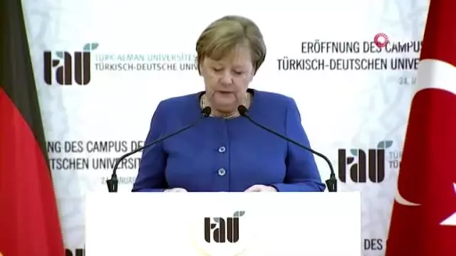 Almanya Başbakanı Merkel'den Türkiye'ye teşekkür Almanya Başbakanı Merkel'den Türkiye'ye teşekkür