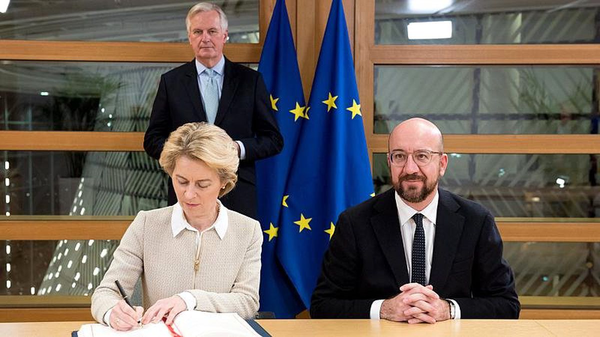 Avrupa Komisyonu ile AB Konseyi Brexit anlaşmasını imzaladı