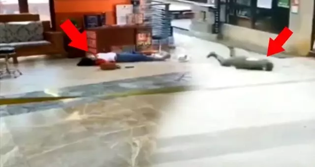 Çin'de koronavirüsüne yakalanmış insanların yere yığılma görüntüleri dehşete düşürdü