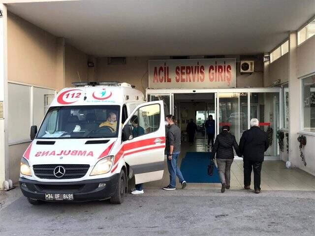 Çinli turist ve eşinin sevk edildiği Süreyyapaşa Hastanesi'nde yoğun tedbir alındı