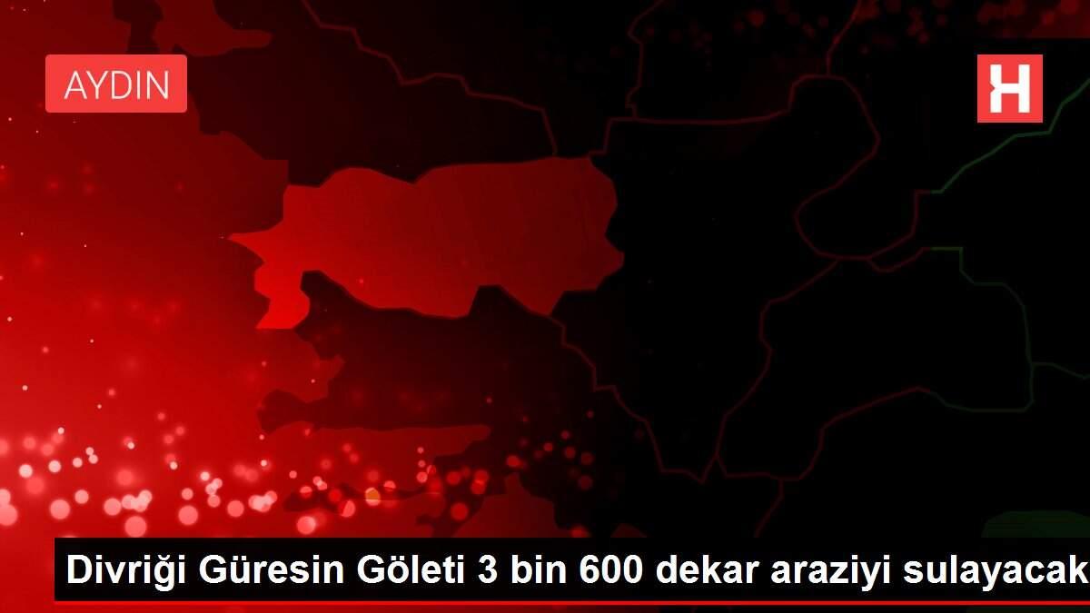 Divriği Güresin Göleti 3 bin 600 dekar araziyi sulayacak