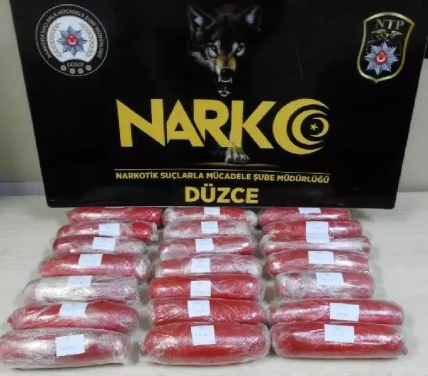 Düzce'de uyuşturucu operasyonu: 5 tutuklama