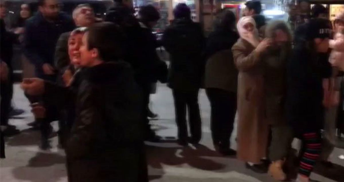 Elazığ'daki 6.8 büyüklüğündeki depremden ilk görüntüler