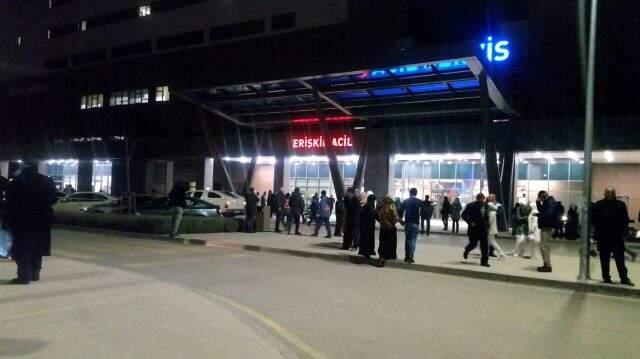 Elazığ'daki şiddetli depremin ardından ilk kareler.