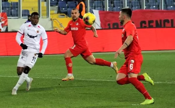 Gençlerbirliği-Gaziantep FK: 1-0 Gençlerbirliği-Gaziantep FK: 1-0