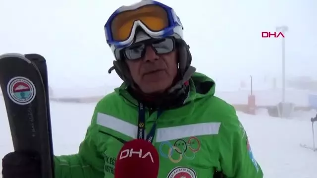 Kayseri erciyes'te kayak ve snowboard eğitimi