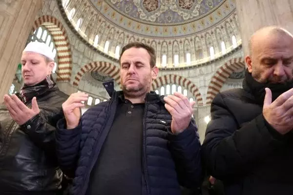 Selimiye Camii'nde 'yağmur' duası