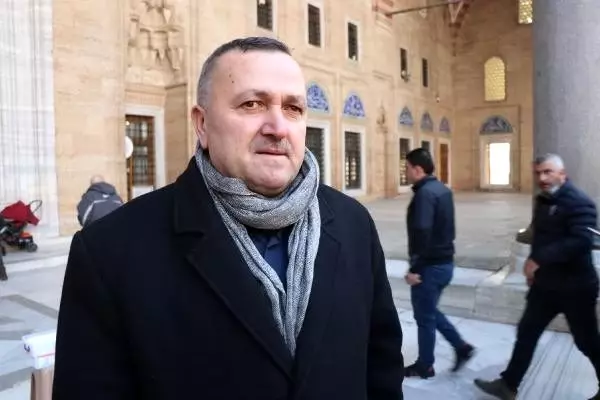 Selimiye Camii'nde 'yağmur' duası