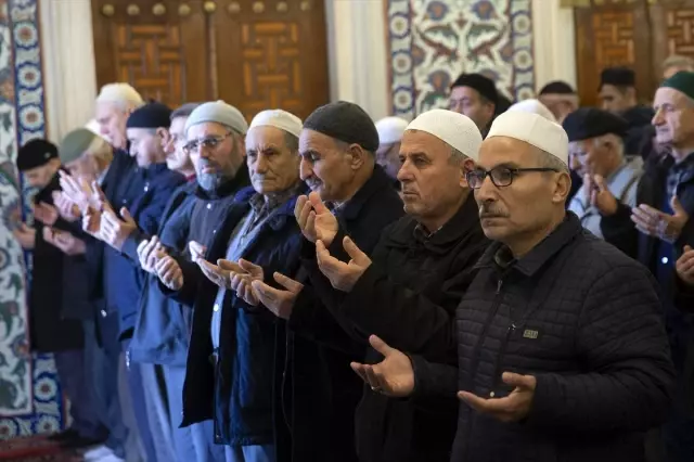 Selimiye Camisi'nde yağmur duası