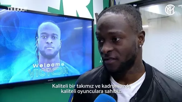 Victor Moses'in Inter'deki İlk Röportajı Victor Moses'in Inter'deki İlk Röportajı