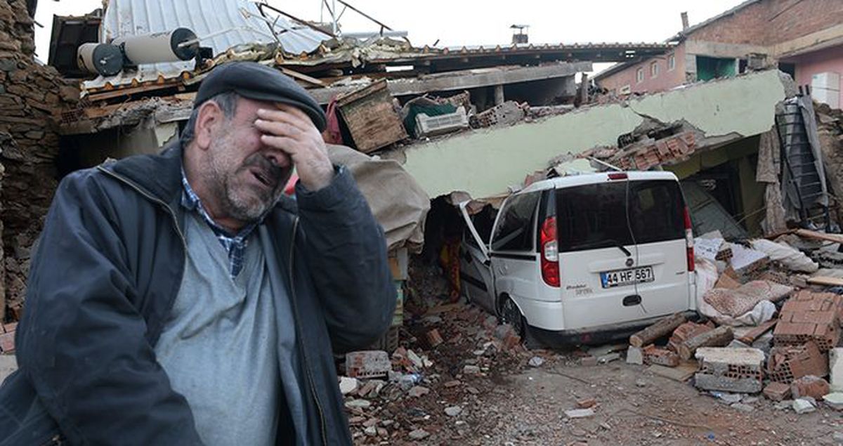 21 kişinin hayatını kaybettiği deprem felaketinin boyutları gün ağarınca ortaya çıktı