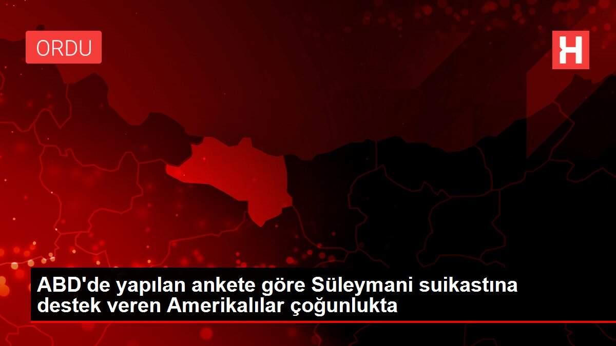 ABD'de yapılan ankete göre Süleymani suikastına destek veren Amerikalılar çoğunlukta