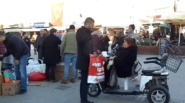 Foça'dan Elazığ'a yardım kampanyası