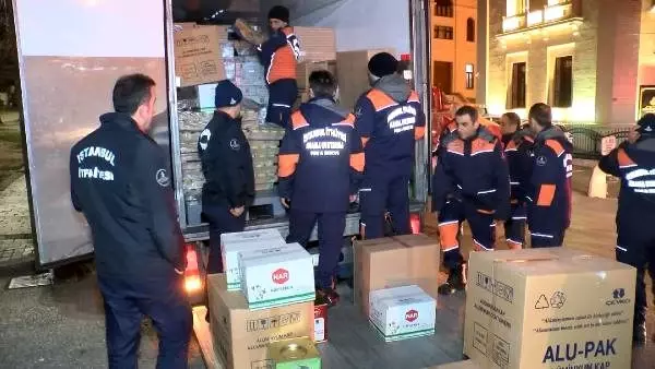 İBB Arama kurtarma ekipleri Elazığ'a gitti