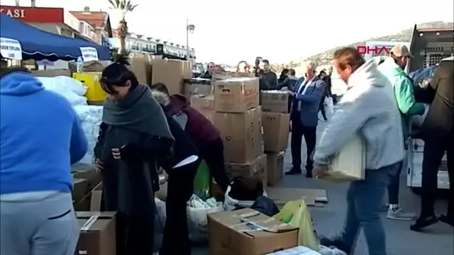 İzmir foça’dan elazığ’a yardım kampanyası