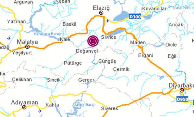 Son Dakika: Elazığ'da 15 dakika içinde 5 artçı sarsıntı meydana geldi
