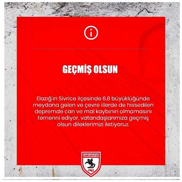 Spor camiası Elazığ için tek yürek oldu! Destek çığ gibi büyüyor