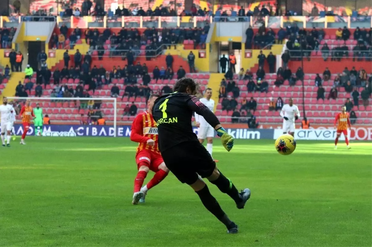 Süper Lig: Kayserispor: 1 - MKE Ankaragücü: 1 (Maç sonucu)
