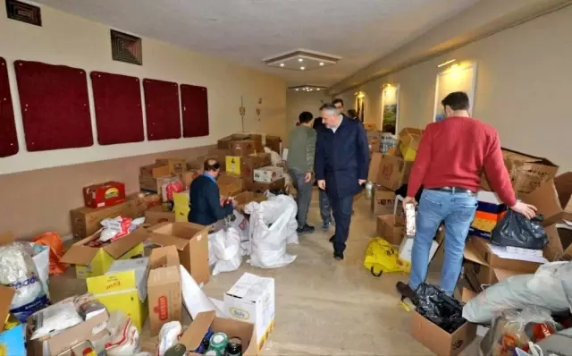 Bafralılar depremzedeler için seferber oldu