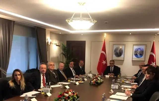 BTSO Başkanı Ateş Cumhurbaşkanlığı'nda toplantıya katıldı