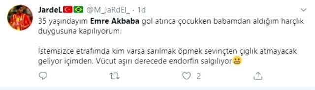 Emre Akbaba'nın Konyaspor maçındaki performansı, sosyal medyaya damga vurdu