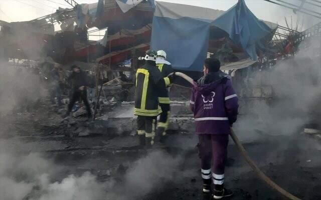 Suriye-Türkiye sınırında bombalı terör saldırısı! 5 sivil hayatını kaybetti.