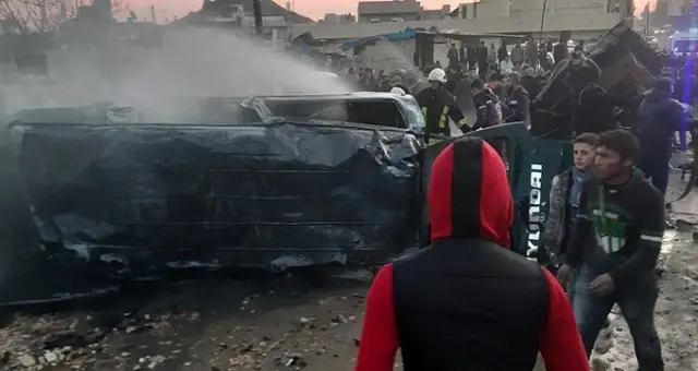 Suriye-Türkiye sınırında bombalı terör saldırısı! 5 sivil hayatını kaybetti
