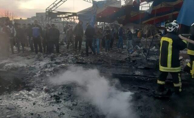 Suriye-Türkiye sınırında bombalı terör saldırısı! 5 sivil hayatını kaybetti.