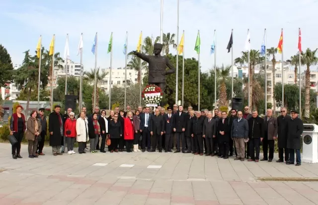 Atatürk'ün Erdemli'ye gelişinin 95. yıl dönümü kutlandı Atatürk'ün Erdemli'ye gelişinin 95. yıl dönümü kutlandı