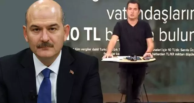 Bakan Soylu da Acun'un programına katılıp bağış yaptı Bakan Soylu da Acun'un programına katılıp bağış yaptı