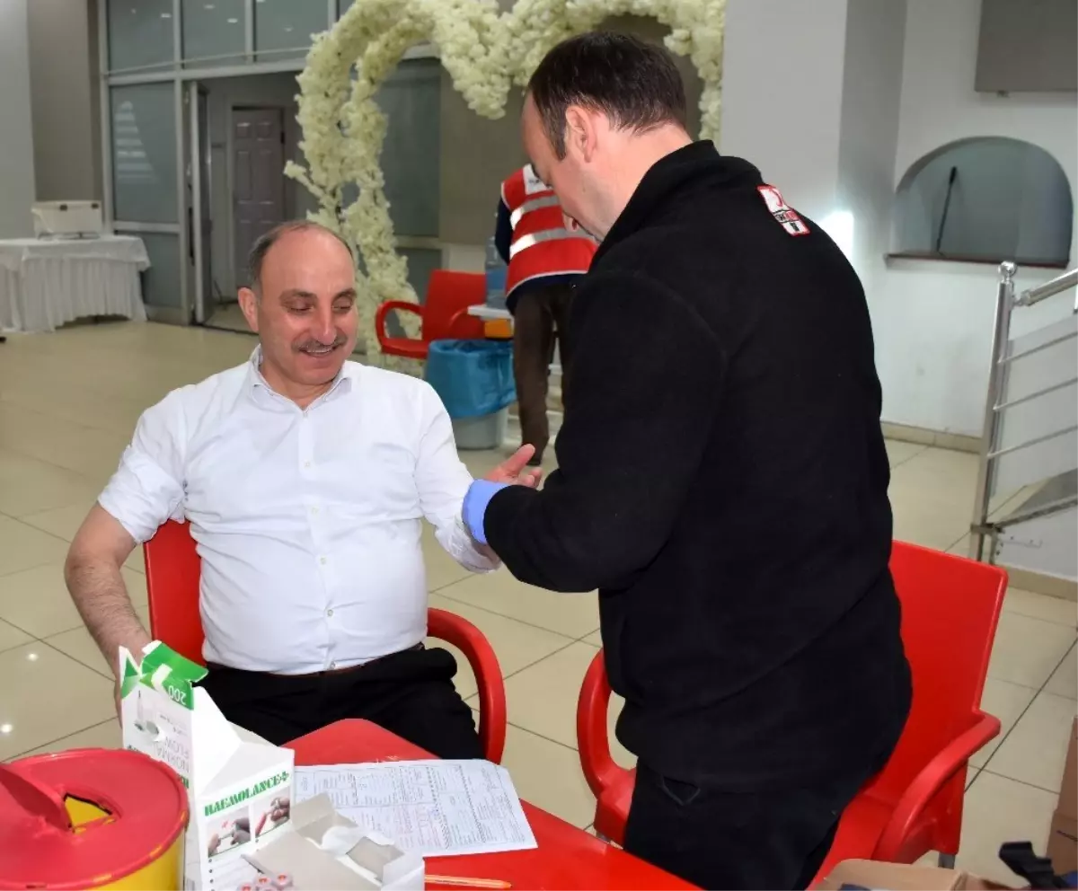 Başkan Kılıç'tan 'Kan ver hayat kurtar' kampanyasına destek