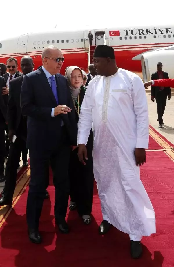 Cumhurbaşkanı Erdoğan Gambiya'da Cumhurbaşkanı Erdoğan Gambiya'da