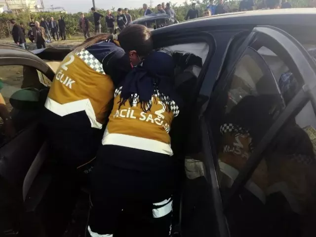 Hatay'da trafik kazası: 5 yaralı Hatay'da trafik kazası: 5 yaralı