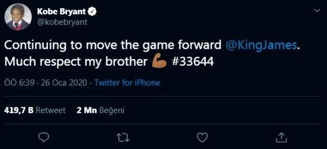 Kobe'nin ölüm haberini alan Lebron James gözyaşlarını tutamadı