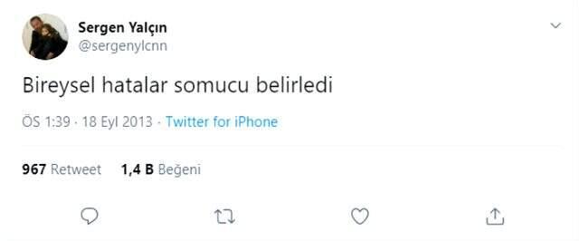 Sergen Yalçın'ın yıllar önce attığı tweetler tekrar gündem oldu!
