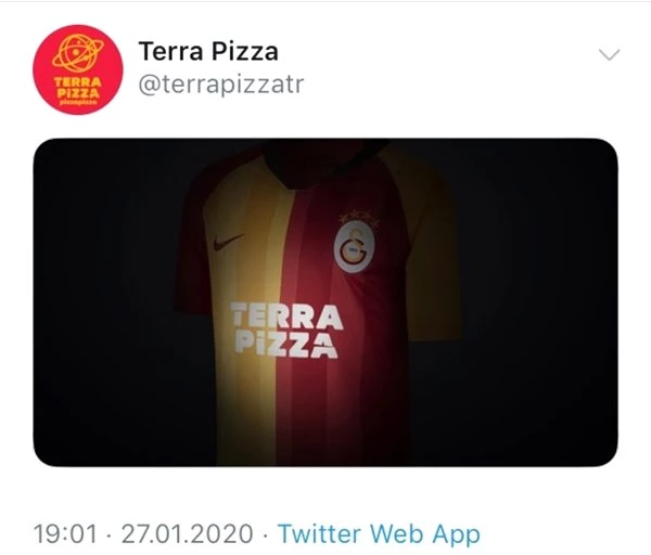 Terra Pizza'nın yaptığı Galatasaray paylaşımı olay oldu! İşte perde