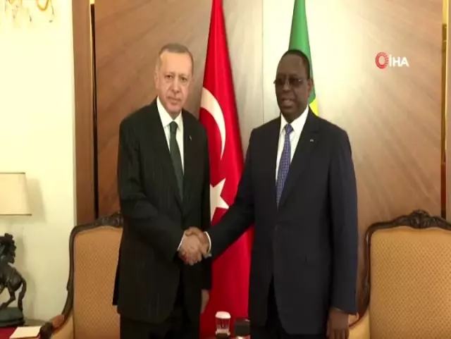 Cumhurbaşkanı Erdoğan, Senegalli mevkidaşı ile görüştü Cumhurbaşkanı Erdoğan, Senegalli mevkidaşı ile görüştü