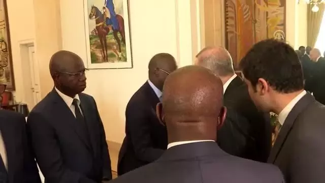 Cumhurbaşkanı Erdoğan, Senegalli mevkidaşı Sall ile görüştü - DAKAR Cumhurbaşkanı Erdoğan, Senegalli mevkidaşı Sall ile görüştü - DAKAR