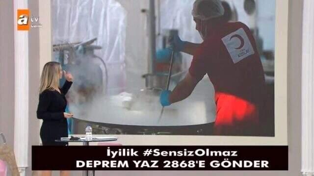 Esra Erol, SMS kampanyasıyla depremzedeler için 1 buçuk milyon topladı