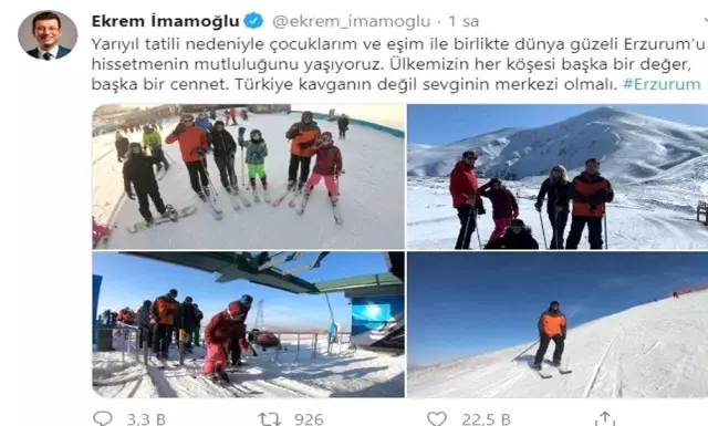 İmamaoğlu Palandöken'de