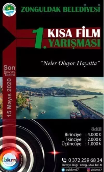 Zonguldak Belediyesi'nden kısa film yarışması