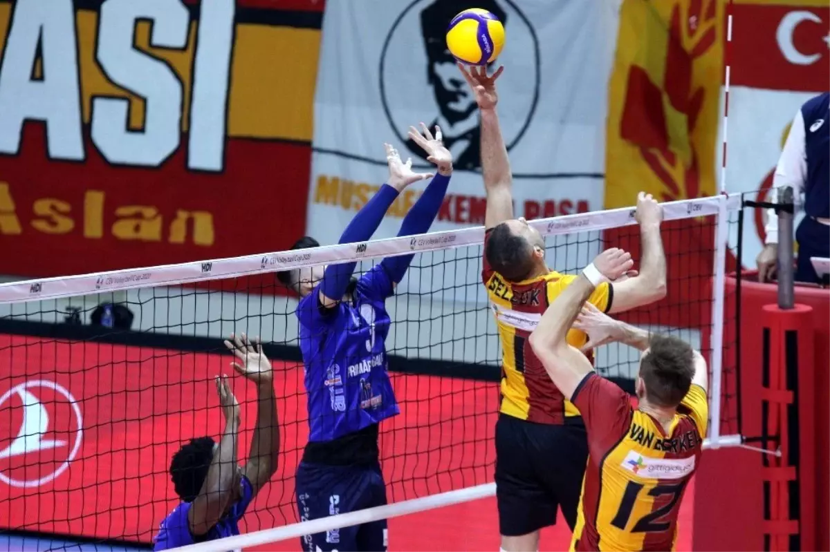 2020 Erkekler CEV Kupası: Galatasaray HDI Sigorta: 3 - C.S.M. Arcada Galati: 0